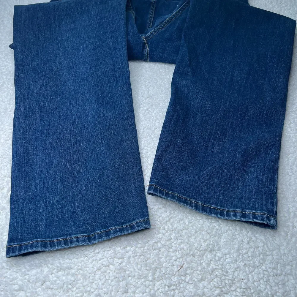 Levi's 505 Regular Fit Blue Jeans 38.30